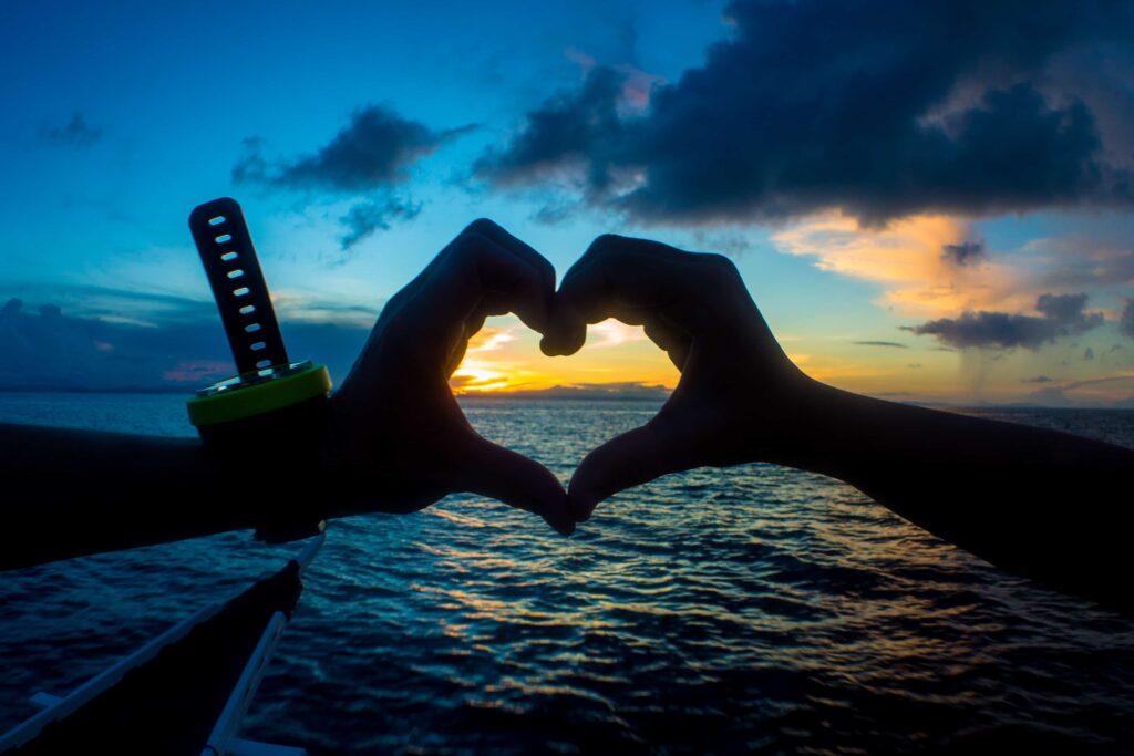 Sunrise on Malapascua Island